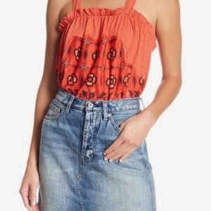 Free people love life bubble tank top